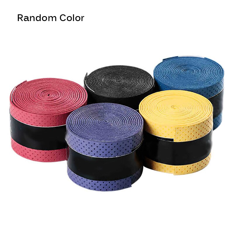 Badminton Hand Glue Sweat Band Tennis Racket Over-Grips Anti-Slip Sweat Belt: Colorful