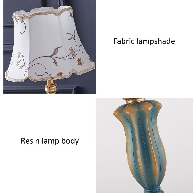 Moderne hotel sengelampe bord nordisk indvendigt stof skrivebordslampe klassisk high-end luksus husholdning stue studie skrivebordslampe