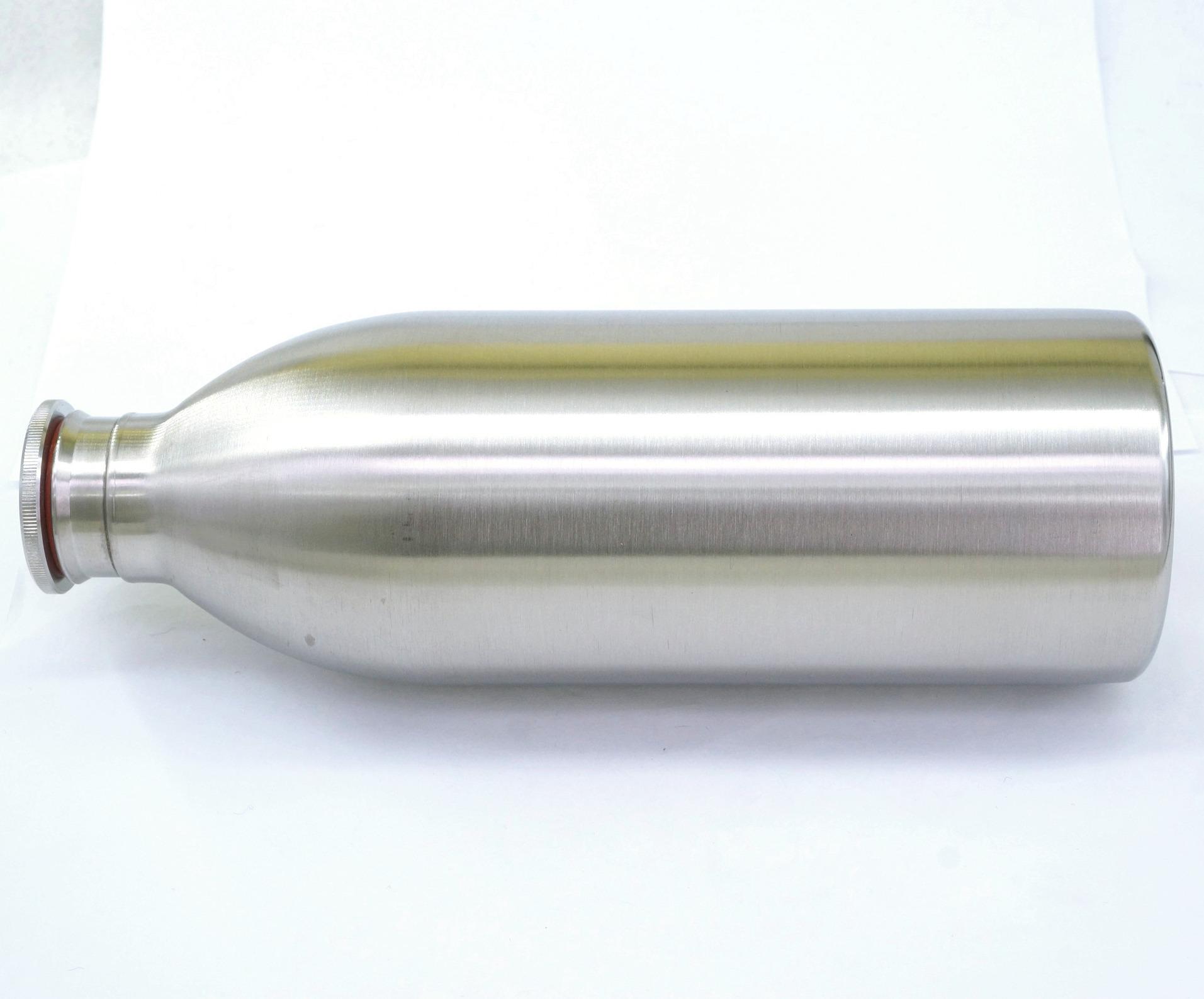 304 Stainless Steel 1L 32oz Mini Beer Bottle Screw Cap Homebrew Wine Barware