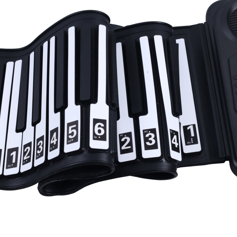 Transparante Piano Sticker 88 Key Roll Piano Toetsenbord Sticker Elektronische Toetsenbord 88 Key Piano Stave Note Sticker Voor Piano Toetsen