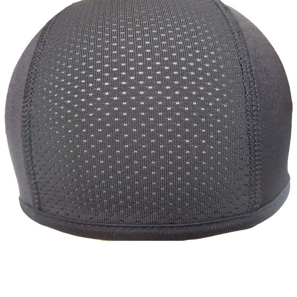 Riding Small Cloth Hat Helmet Inner Liner Quick Dry Outdoor Cap for Boys Men Black