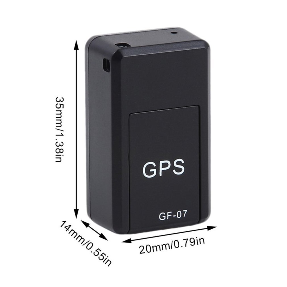 Gf07 Gsm Gprs Mini Auto Magnetische Gps Anti-Verloren Aufnahme Echtzeit Verfolgung Gerät Lokalisierer Tracker Unterstützung Mini tf Karte