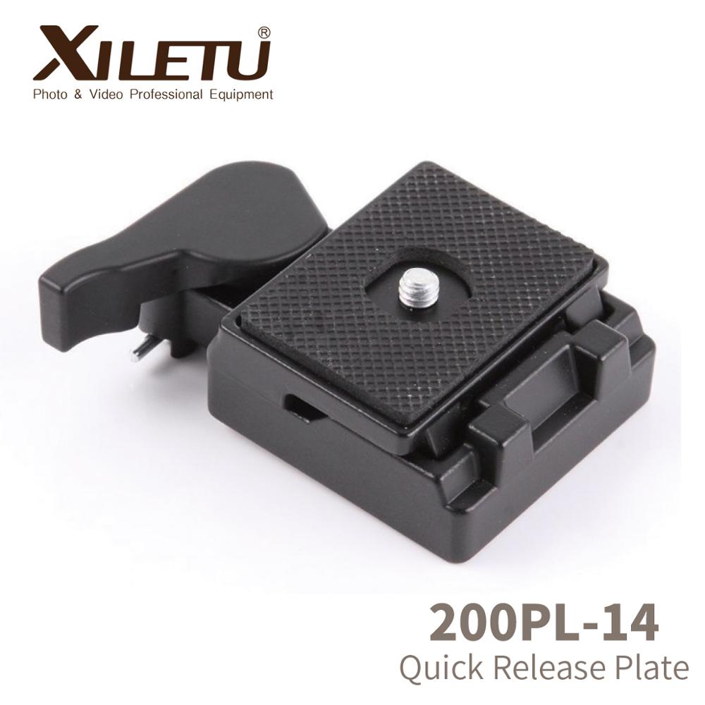 XILETU 200 PL-14 Mounting Clamp Adapter Clamping platform Bracket And Quick Release Plate For Arca Swiss Manfrotto Gitzo RRS