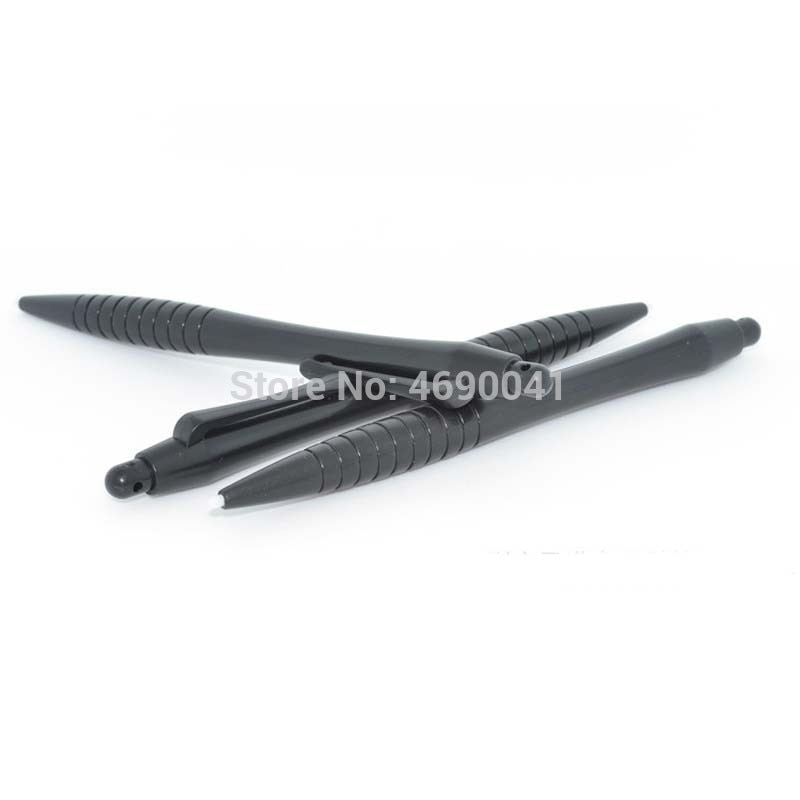 Caneta stylus de plástico da tela de toque da cor preta, para nintendo 3ds/novos 3ds/3ds xl/3ds xl caneta stylus de acessório para console, portátil