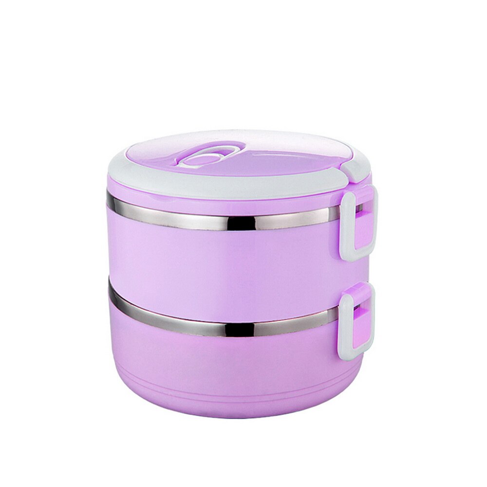 Food Container Portable Lunch Box Stainless Steel Bento Box Lunch Leakproof With Compartments For Kids School Kitchen Tableware