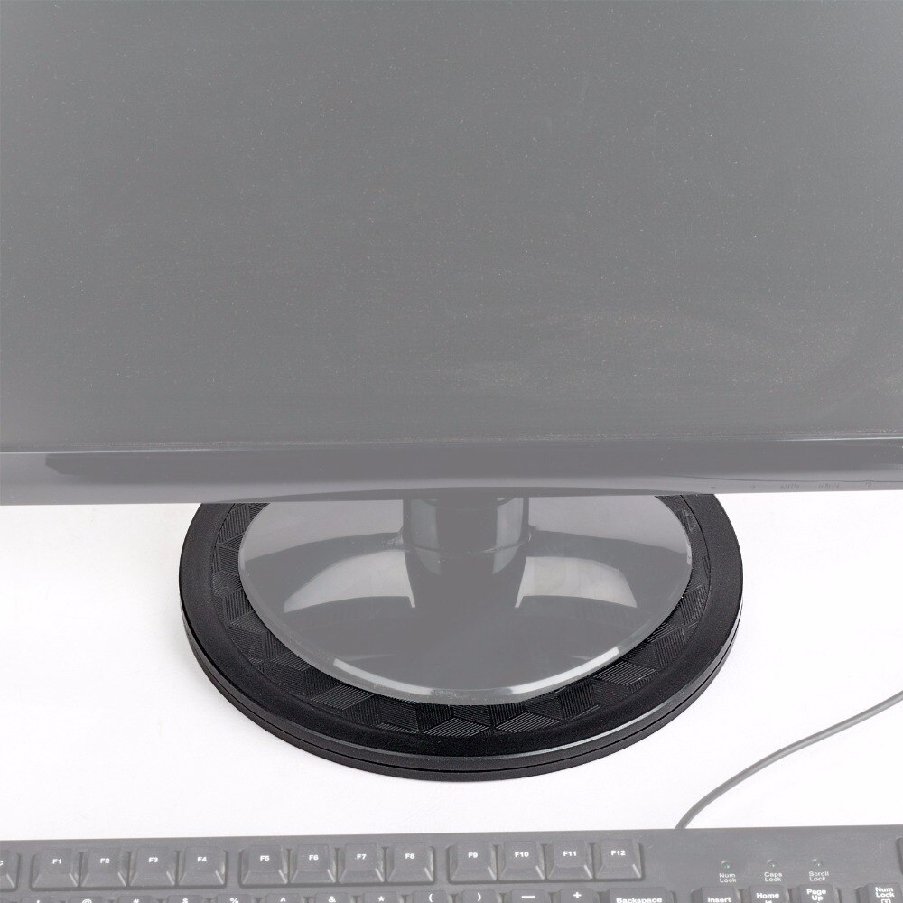 UNTCENT 30cm Heavy Duty Rotating Swivel Display Stand with Steel Ball Bearing for Use with Monitor/tv/turntable/lazy Susan