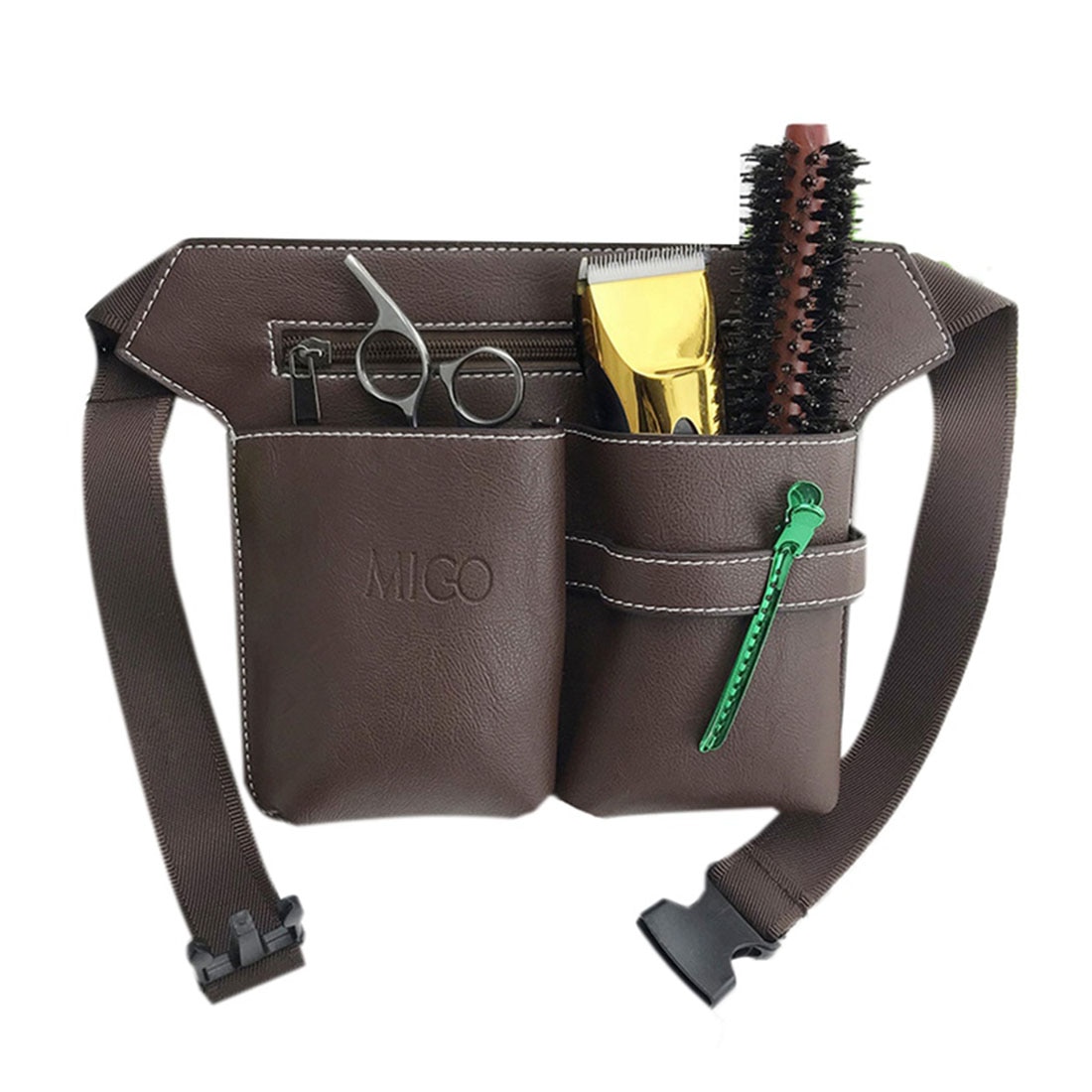 Hair Scissors Comb Bag Hairdressing Tool Hairpin Holders Hair Scissors Bags Barber Hair Styling Tools Waist Pack