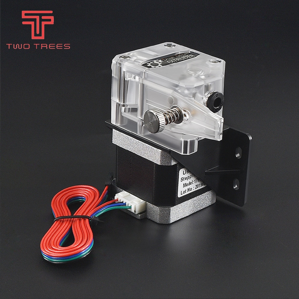 3D Printer Parts Extruder Clone Dual Drive Extruder Upgrade Bowden Extruder for 1.75mm PLA Filament for CR10 Blu-3