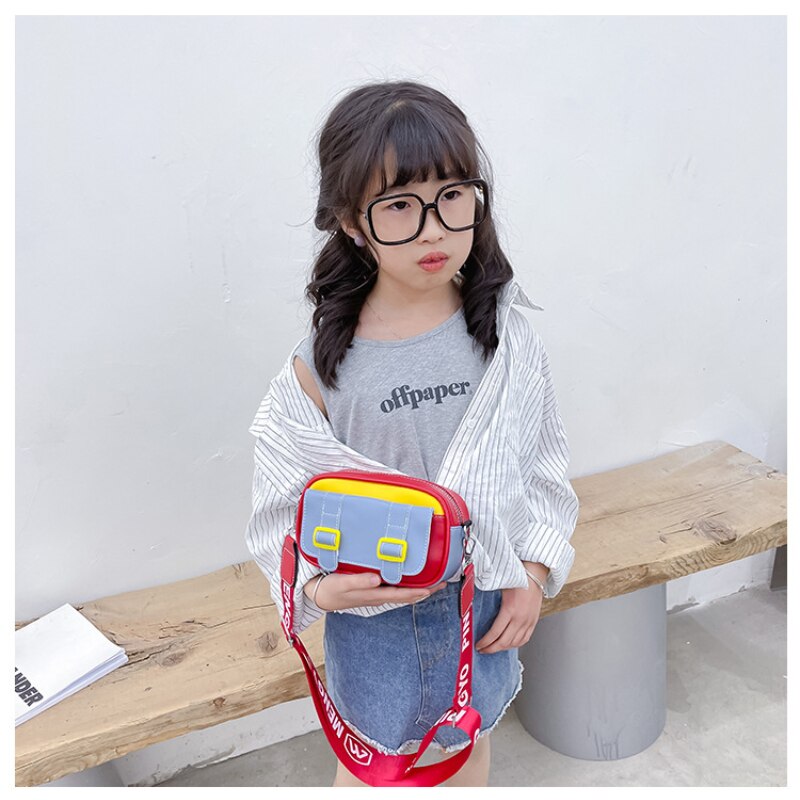 Kids Portemonnees En Handtassen Leuke Lederen Mini Crossbody Baby Meisjes Kleine Coin Pouch Peuter Portemonnee Clutch Bag