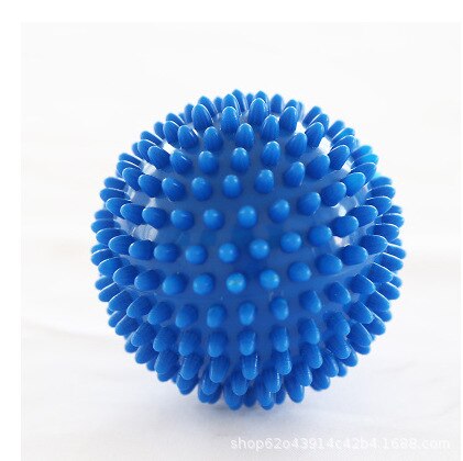 Bola de masaje Plantar Bola de masaje relajante músculo pelota para hacer ejercicio mano pie sensorial integración entrenamiento erizo Bola de masaje: 9cm Blue