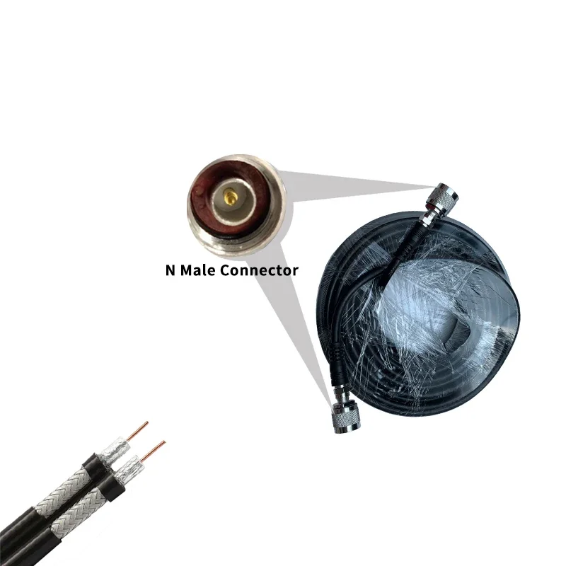 Mobilfunkverstärker 2-Wege-Teiler 698 ~ 2700 MHz Splitter mit Antenne für 2G 3G 4G praktisch-Signalverstärker Verstärker
