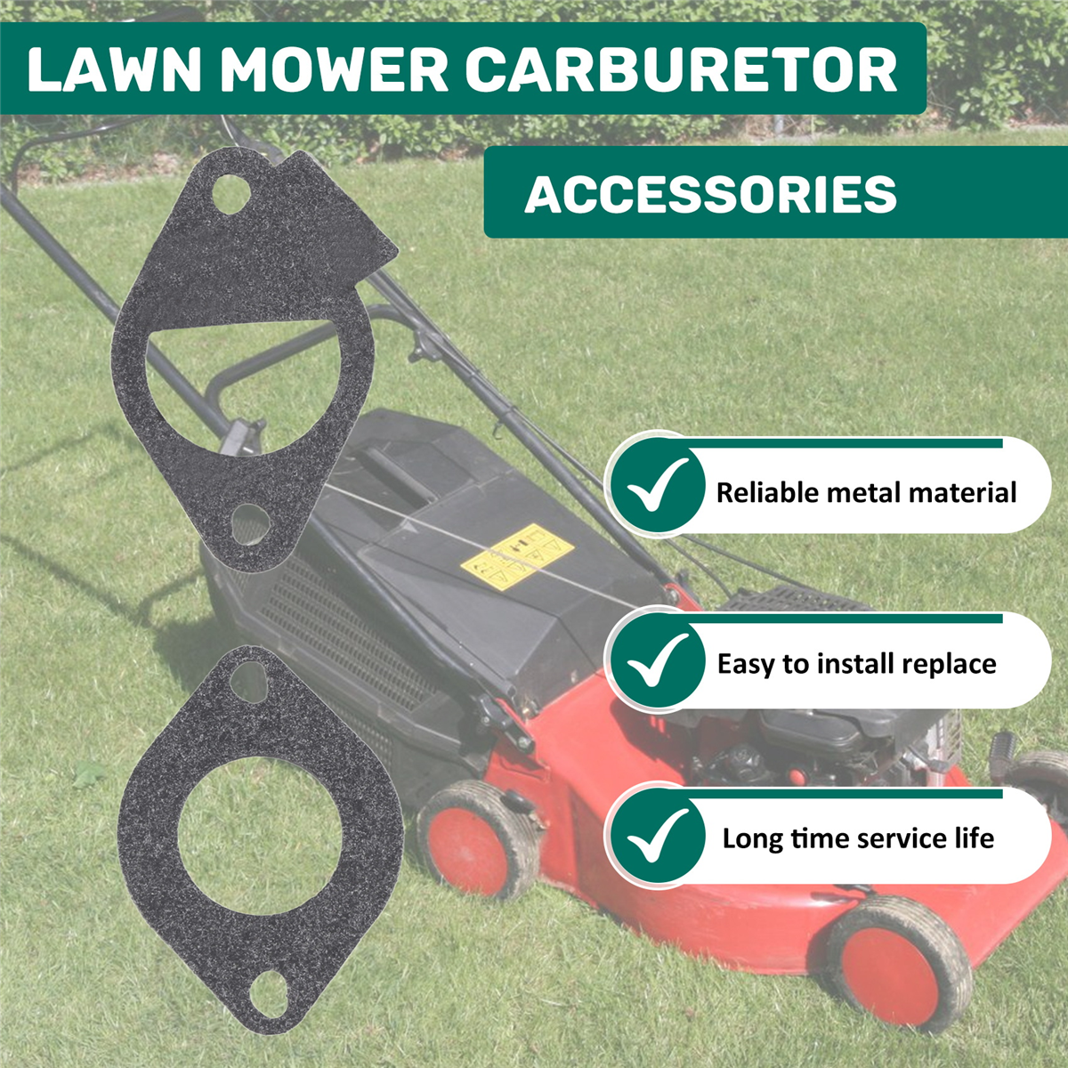 Rasenmäher-Vergaser-Reparatursatz, Vergaser-Umbauset für Briggs-Stratton 11 PS–19 PS 796184 Meisterüberholung für Nikki-Kohlenhydrate