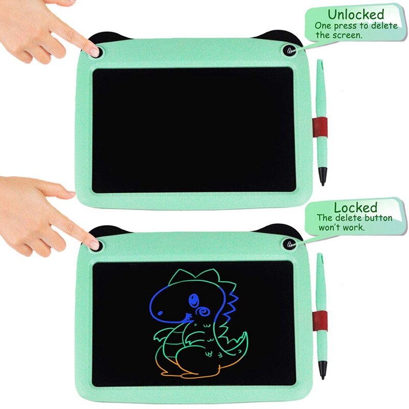 Colorful Sn 9 Inch Electronic Writing Board Doodle Board-Best for Kids