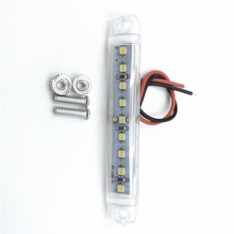 20pcs 24 volt LED Truck Side Marker Lights LED Truck Light Camion White 9 SMD LED Auto Car Bus Truck Indicator Trailer Light