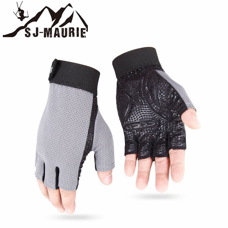 Half Short Cycling Finger Gloves Sports Bicycle MTB Bikes Gloves material is soft Outdoor Cycling