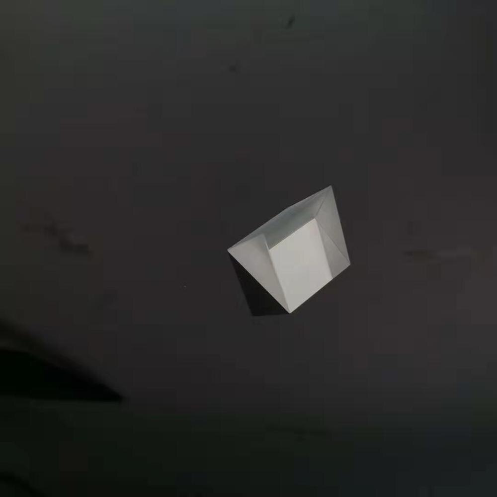 Equilateral Triangular Prism ZF1 40*40*40*55mm Material Optical Glass Spectrum Reflecting Photography Teaching Tool