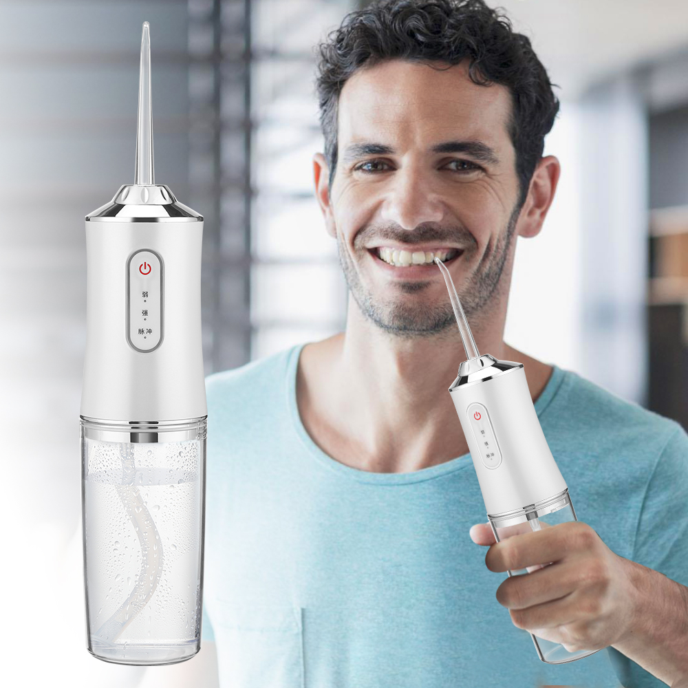 Elektrische Zähne Reiniger Wasserdichte Zähne Flosser Wasser Flosser kabellos Zahn Oral Irrigator Wiederaufladbare für Reise Hause