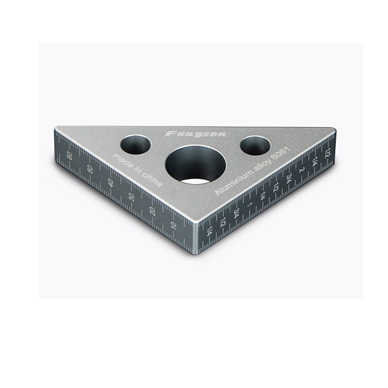 45mm Ruler 45 Degree Aluminum Alloy Angle Ruler Mini Pocket S... – Grandado