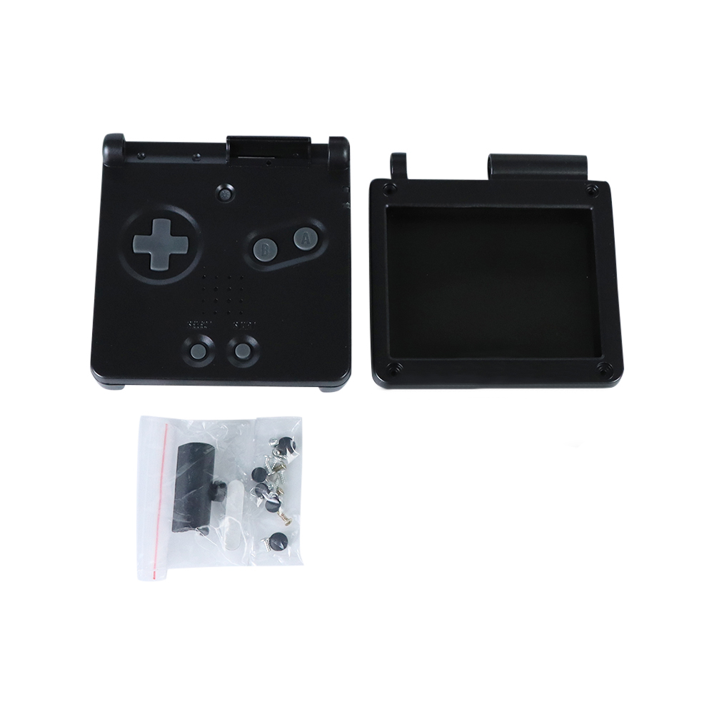 Funda transparente para GBA SP, carcasa de repuesto para Game Boy Advance SP, 1 piezas: Azul oscuro