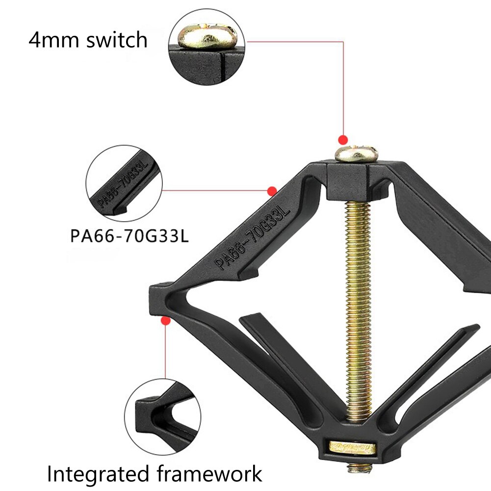 10Pcs Switch Cassette Socket Bottom Doos Hersteller Ondersteuning Staaf Elektricien Accessoire Voor 86Mm X 86Mm Muur-type Cassettes Reparatie Tool