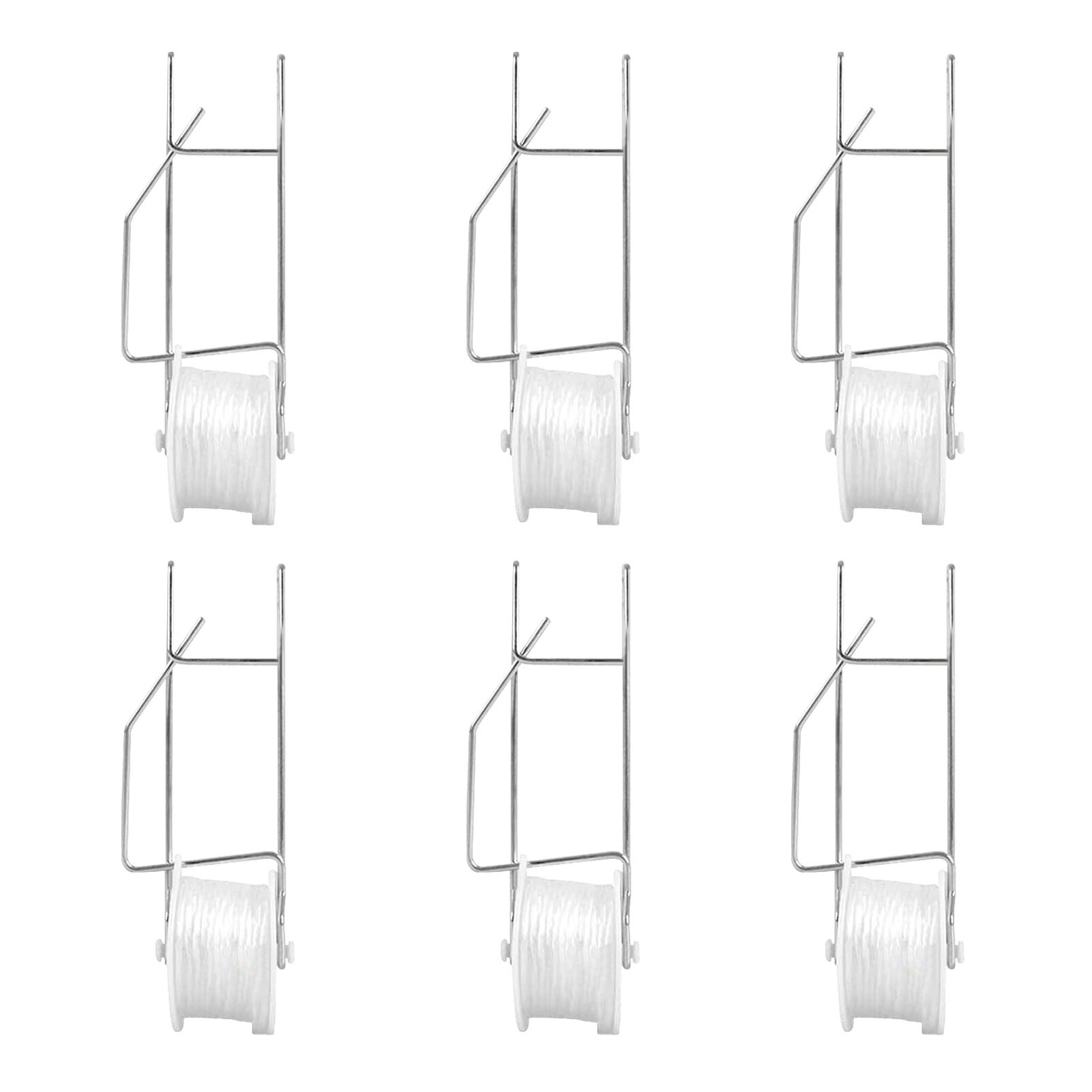 Pflanzen Rolle Haken robust Langlebig Gewächshaus Gemüse Stent Unterstützung Clips Hängen Garten Tomaten Haken Dekoration Neue: 6Stck