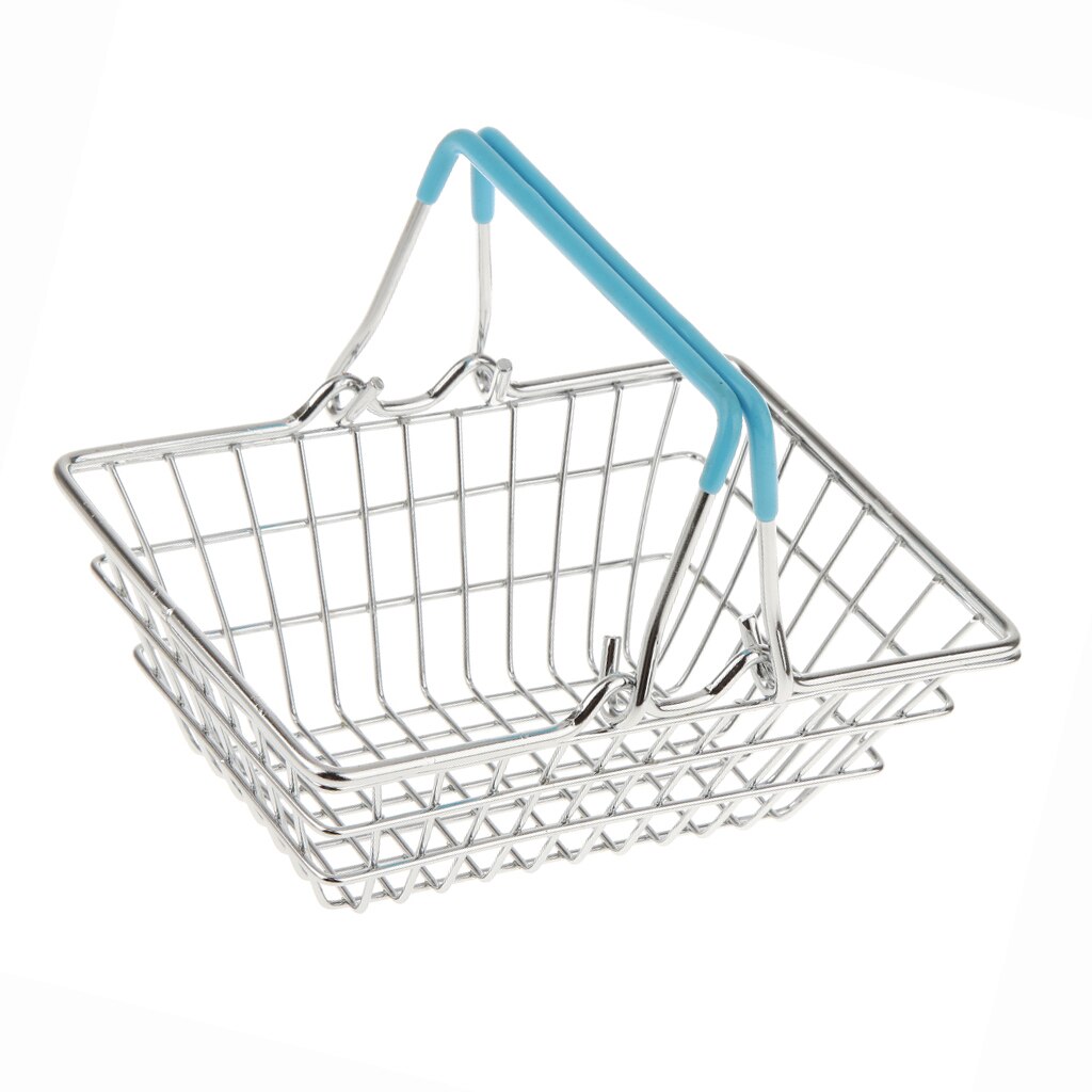 Mini Pretend Winkelen Mand Met Gekleurde Handvat-Vroege Educatief Speelgoed Voor Kids Kinderen