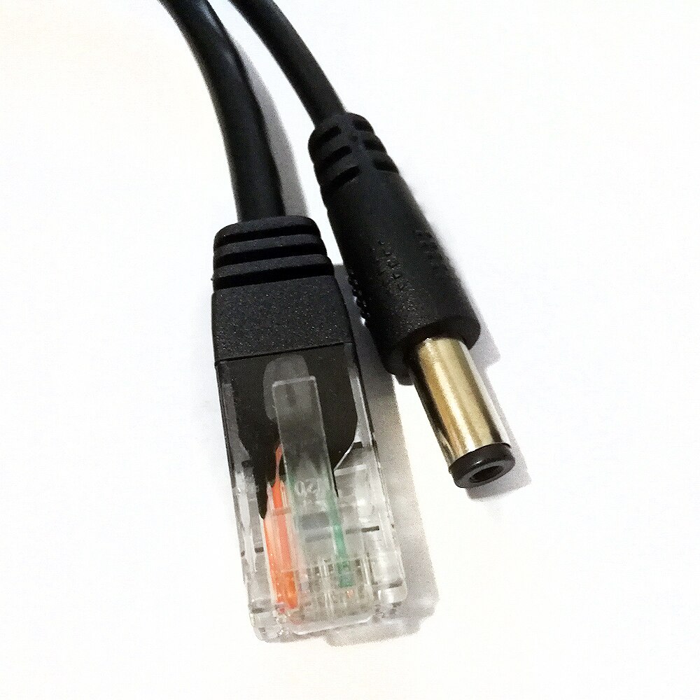 POE Splitter 48V input 12V output POE Switch IEEE802.3af/AT power out 12v POE Adapter cable for IP camera