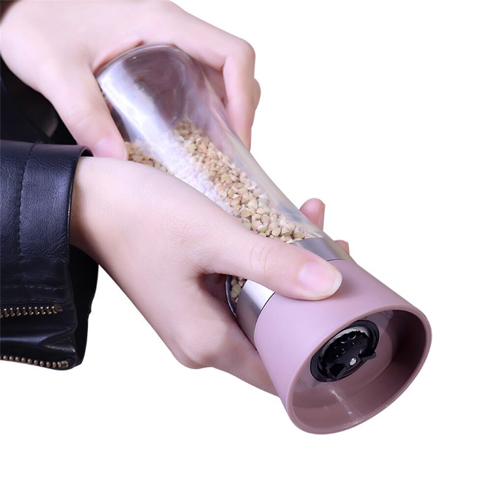 Handleiding Zout Pepermolen Grinder Glas Kruiden Spice Muller Keuken Slijpen Shaker Flessen Gereedschap Keuken Accessoires Gadget