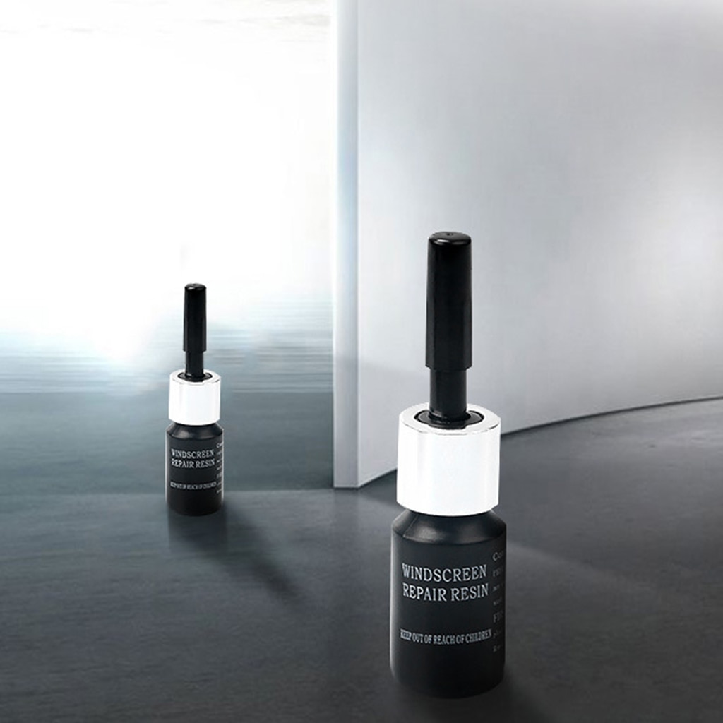 Windshield Repair Kit Car Wind Glass Chip Crack Repairing Resin +Strips +Blade