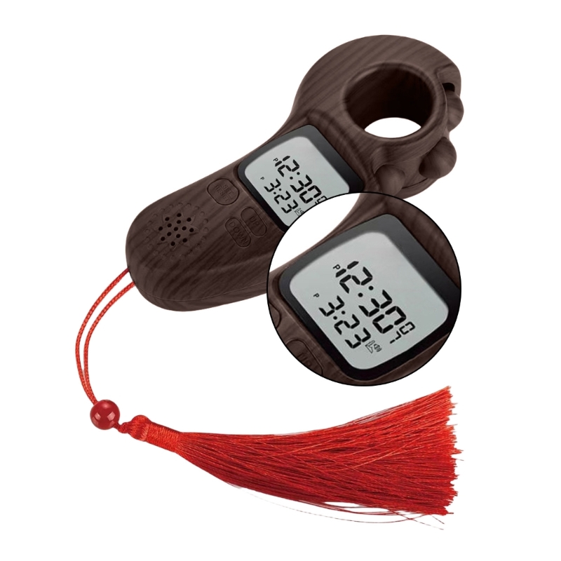 Elektronisk digital fingerräknare böneavslappningsverktyg dekompressionsenhet för islamiska troende