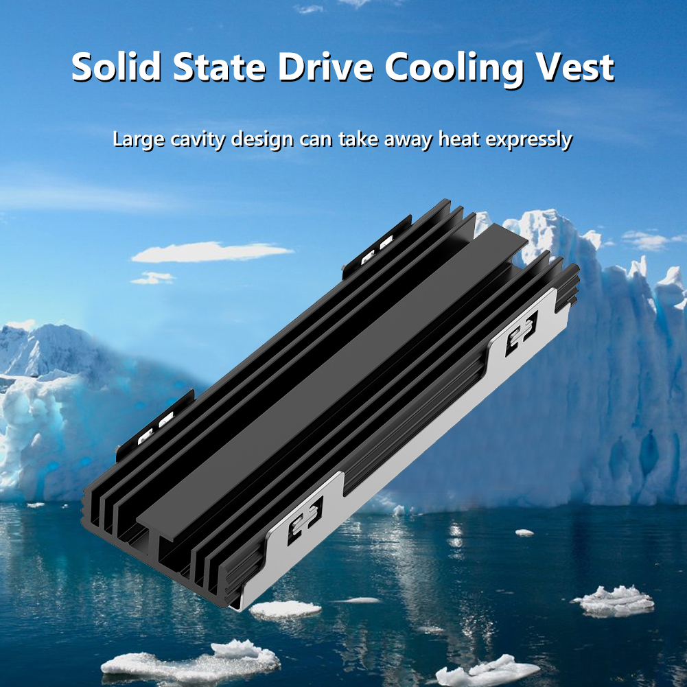 Kühlkörper Kühler für M.2 2230/2242/2260/2280 NGFF NVME SSD fest Zustand Antrieb Festplatte Kühler Aluminium Legierung Kühlung Pad