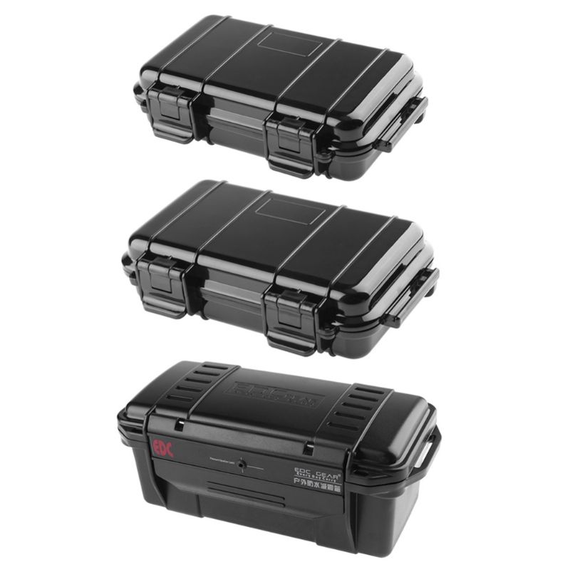 Caja de Herramientas impermeable resistente a la presión, dispositivos electrónicos para teléfono, caja hermética para exteriores, almacenamiento sellado a prueba de polvo