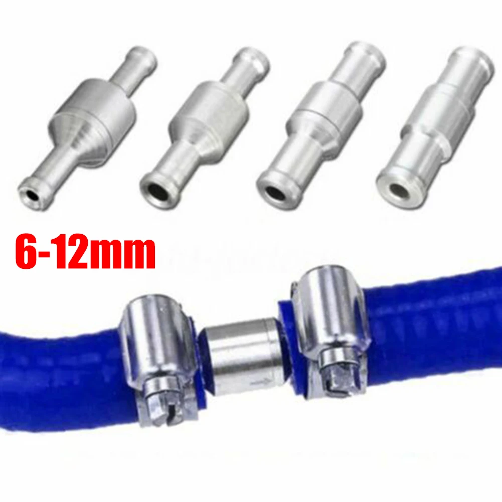 Reserve tilbakeslagsventil luft vakuum drivstoff vann gass krom 6/8/10/12mm tilbakeslagsventil enveis velteventil merke