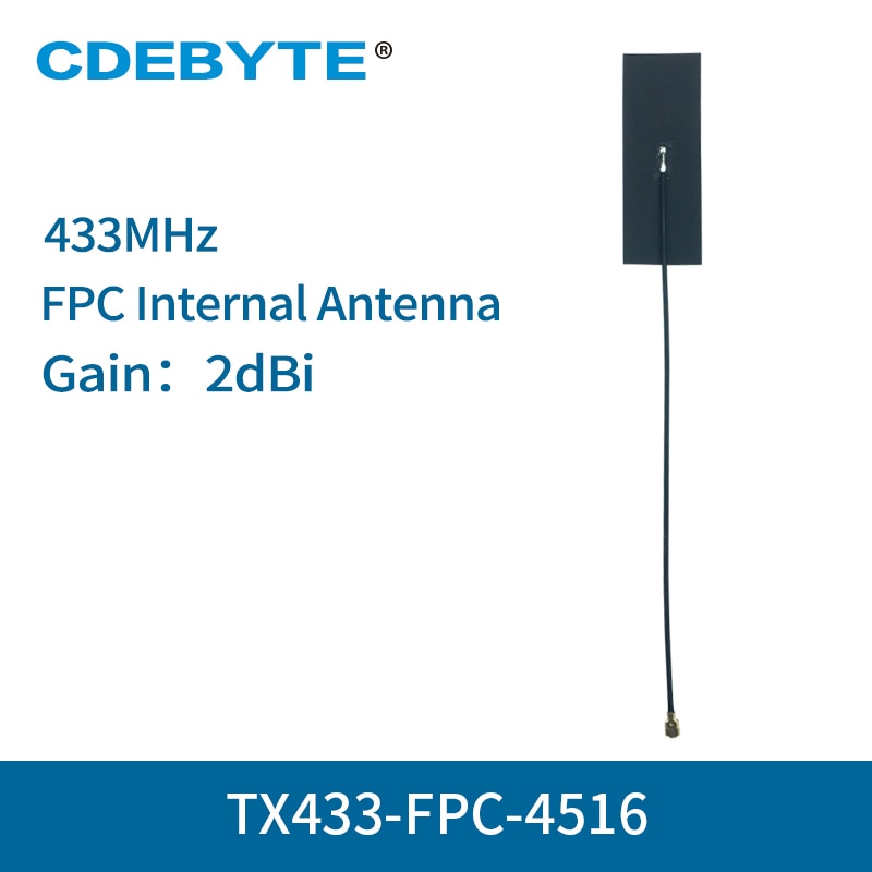 10 teil/los FPC Interne Antenne 433MHz IPEX Schnittstelle 2dbi Omnidirektionale wifi Antena