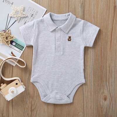 Zomer Kindje Snoep Kleur Wilde Mode Jumpsuit Baby Meisje Kleding Baby Boy Kleding Ropa Bebe Bodysuit Body Baby Baby Romper: 4 / 12m