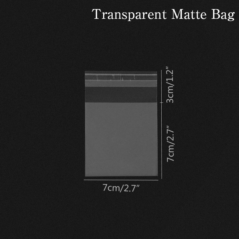 100 sztuk przezroczysty celofan torba samoprzylepne wyczyść Opp plastikowe torby na cukierki Cookie opakowania wesele małe torebki na prezent: B01