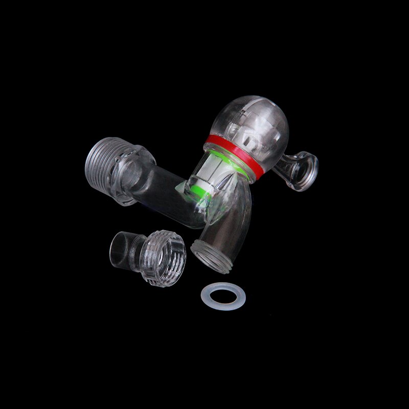 PVC Pipe Fitting - 1/2" 3/4" Faucet Kitchen Garden Washbasin bathroom Washing Machine Plastic Threaded Tap Plumbing Accessories