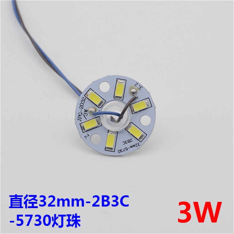 LED patch 5730 lamp plafond lampen circulaire lamp board 3 W LED buis licht verlichting accessoires DIY