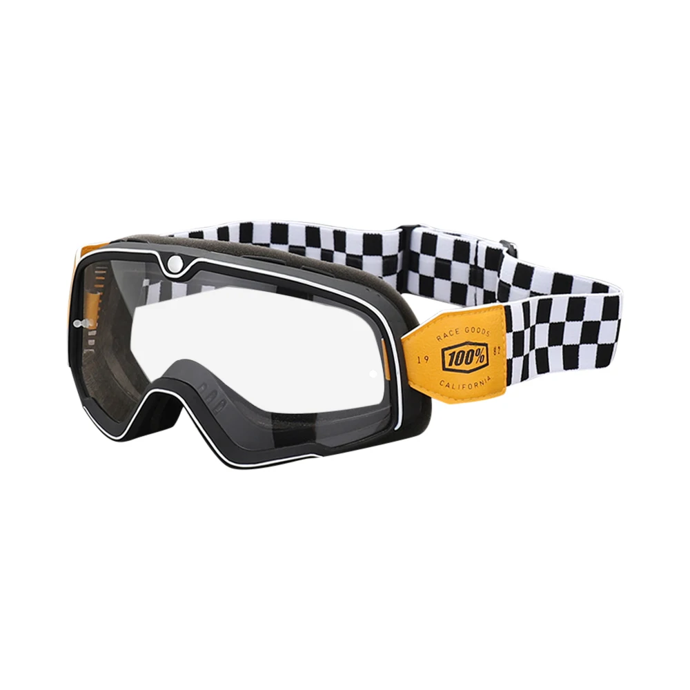 Retro Motorcycle Goggles Glasses Windproof Motocross Sunglasses Vintage Helmet Glasses Cycling Racing Cafe Racer