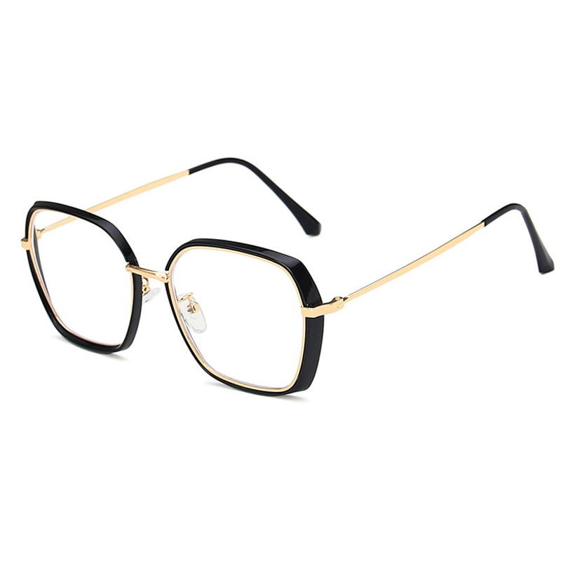 ALOZ MICC-gafas transparentes para mujer, lentes con montura de Metal, óptica, cuadrada, Q755