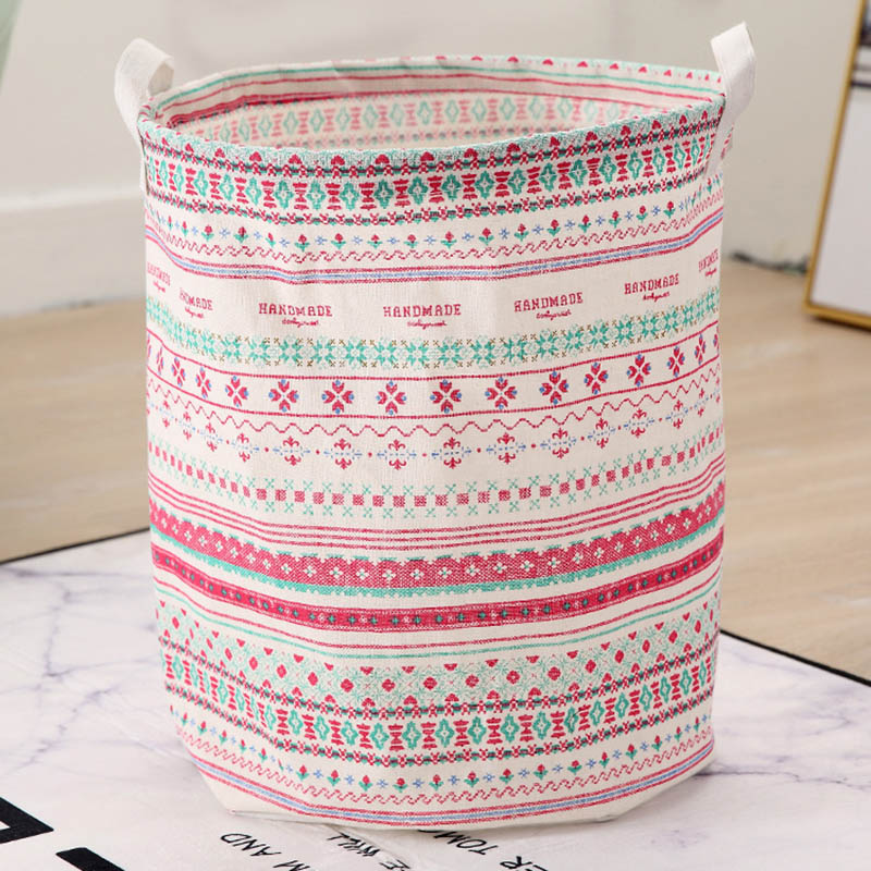 Panier à linge à linge, pliable, support de jouets pour enfants, panier de rangement étanche pour articles divers de la maison: F