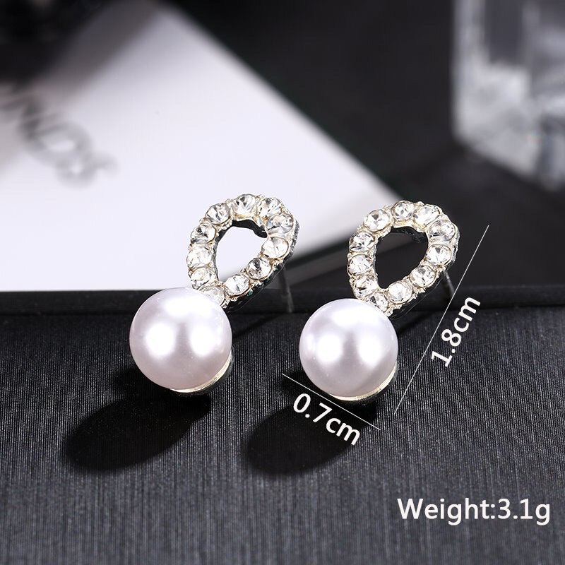 Hollow Water Vrouwen Dangle Oorbellen Shiny Crystal Oorbellen Lange Opknoping Oorbellen Elegante Oor Sieraden Pendientes De Aro: ES3837