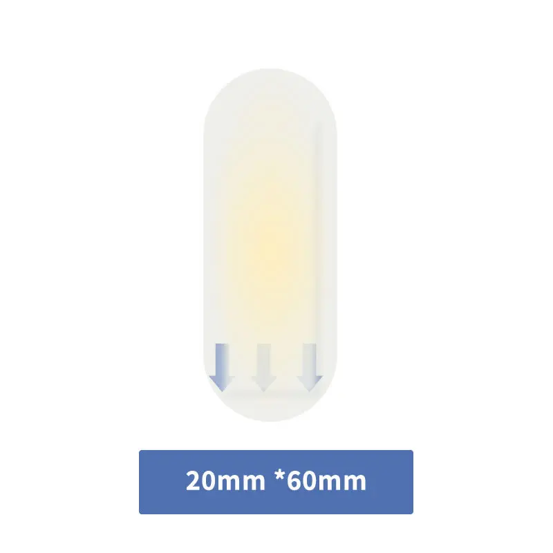 10 stk. fod anti-slid fod hælplaster fødder blister slid beskyttende fodplaster smertelindring sår hydrogel hælplaster: Multi