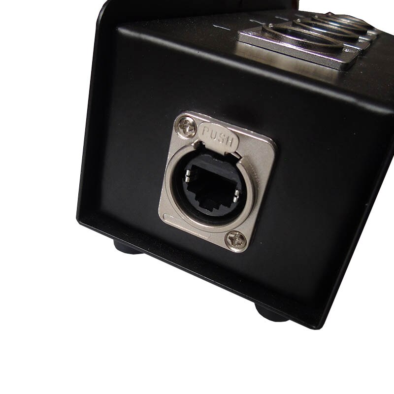 XLR Male to RJ45 Breakout Box - NMBJCKO Audio Adapter for CAT5/CAT6 Network Cable