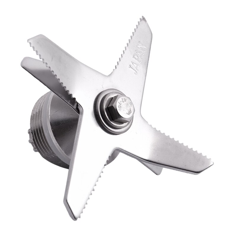 For Vitamix Heavy Duty Stainless Steel Wet Dry Six Blade Assembly with Socket for Vita-Mix 1151, 1152