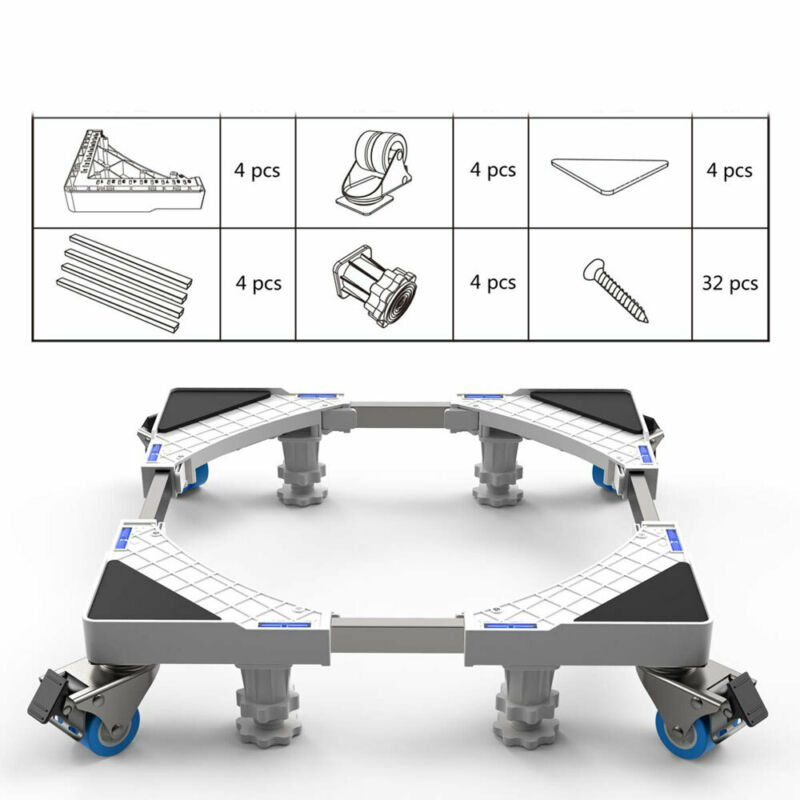Justerbare apparater rullemøtrik hjul hjul basehjul maskine drejelige hjul udskift hardware møbler hjul