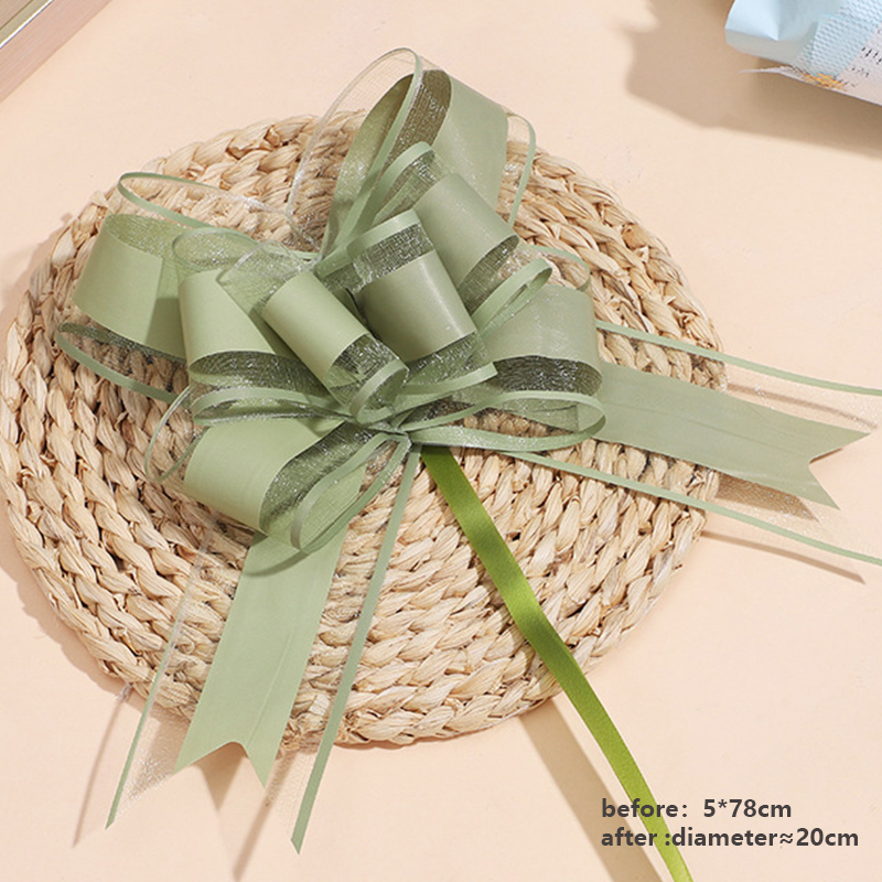 4/10Stck Hochzeit Auto Bogen Bänder Blume Auto Auto Dekor wickeln Verpackung Valentinstag Geburtstag Veranstaltungen Party liefert