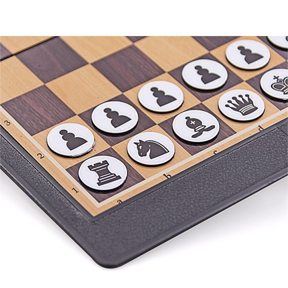 Schachset, lernspiel, brettspiel, spaß für schüler, mini, tragbar, magnetisch, faltbar, traditionell, hochwertig, taschenformat, brieftasche, schule, zuhause