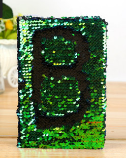 Reversible Sequin Journal Diary Magic A6 Note book Writing Book for Kids US: S