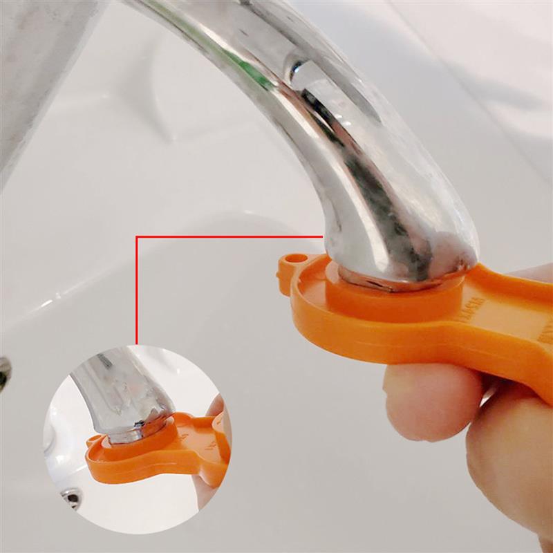 Plastic Sprinkler Faucet Aerator Tool Wrench Wrench Repair Tool Faucet Aerator Repair Kit Replacement Tool